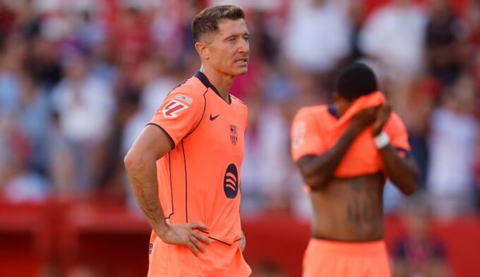 FC Barcelona on ilmoittanut, ettei se uusi Robert Lewandowskin sopimusta